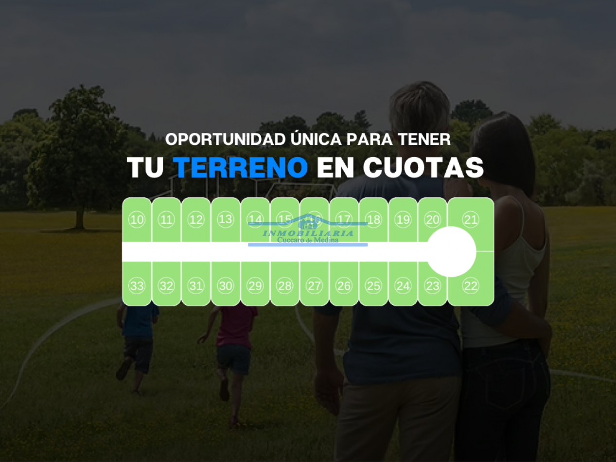 ¡VENTA DE  lotes  con minimo anticipo y  cuotas de 500 usd!