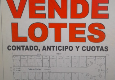 VENTA DE LOTES  FINANCIADOS EN MATHEU - PDO. ESCOBAR